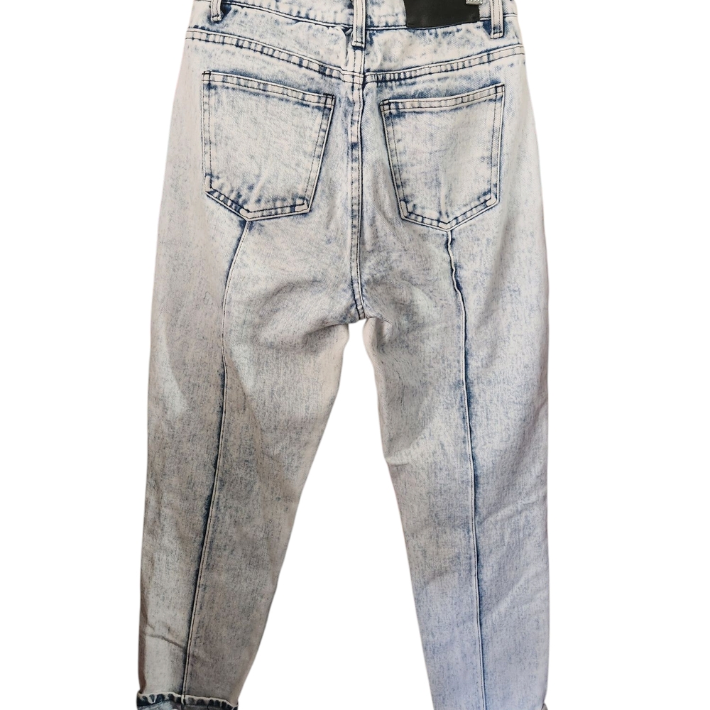 Women's Joslin Light Blue Stone Washed Jeans - Picture 2 of 5